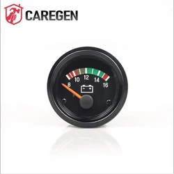 52mm 8-16V 18-32V Generator Voltage Guage Meter Genset Spare Parts 12V/24V Optional