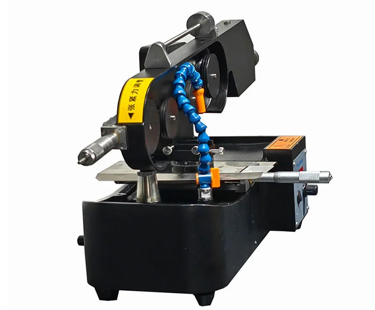 2024 Lab 2 inches semiconductor silicon crystals material Circular precision diamond wire cutting saw machine