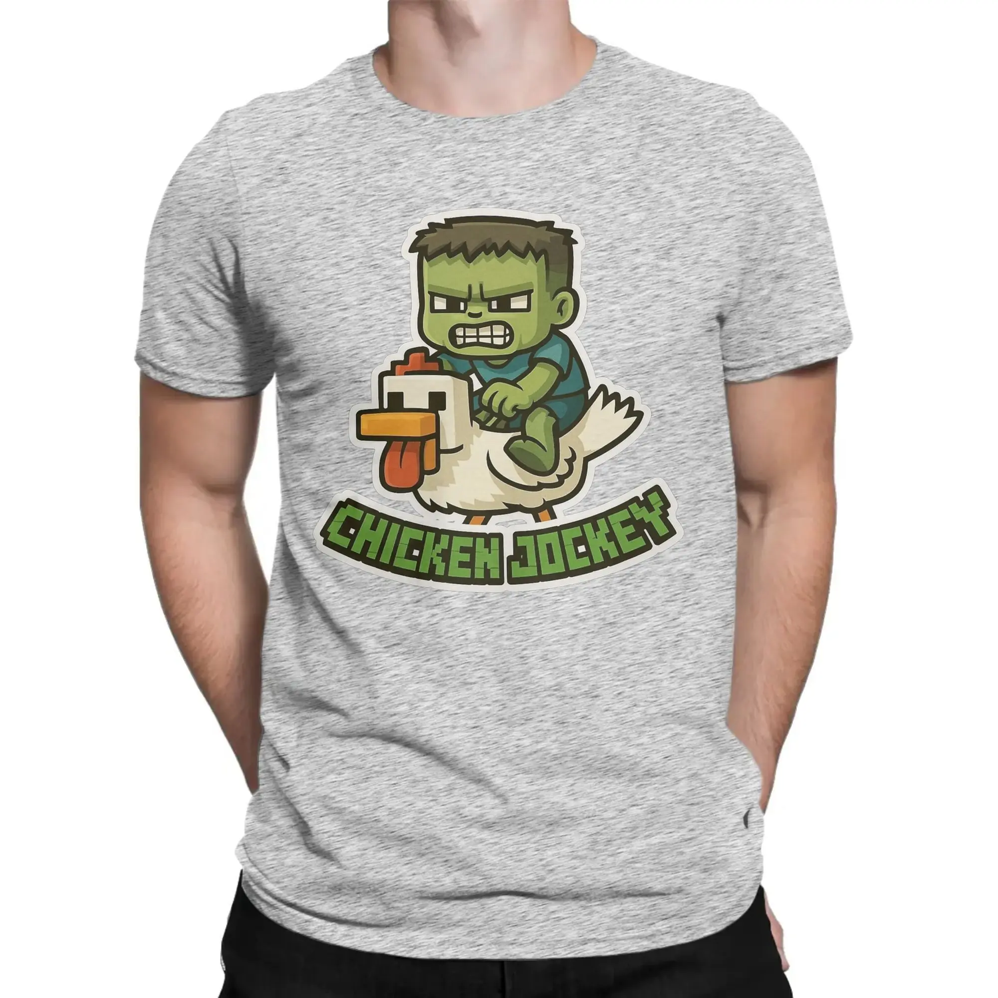 نموذج جديد مطبوعة CHICKEN JOC تي شيرت للجنسين القطن الخالص تي شيرت قصير Sve الملابس #3