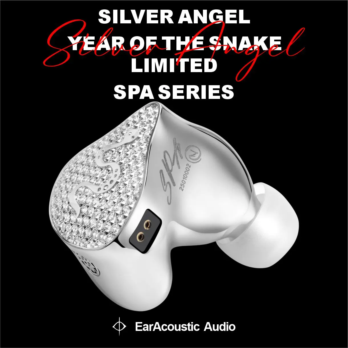 TFZ EarAcoustic Audio SPA Ultra Titanium In-Ear Earphone Stereo Bass Monitor Musik untuk DJ Studio Olahraga Audiophiles Hi-End