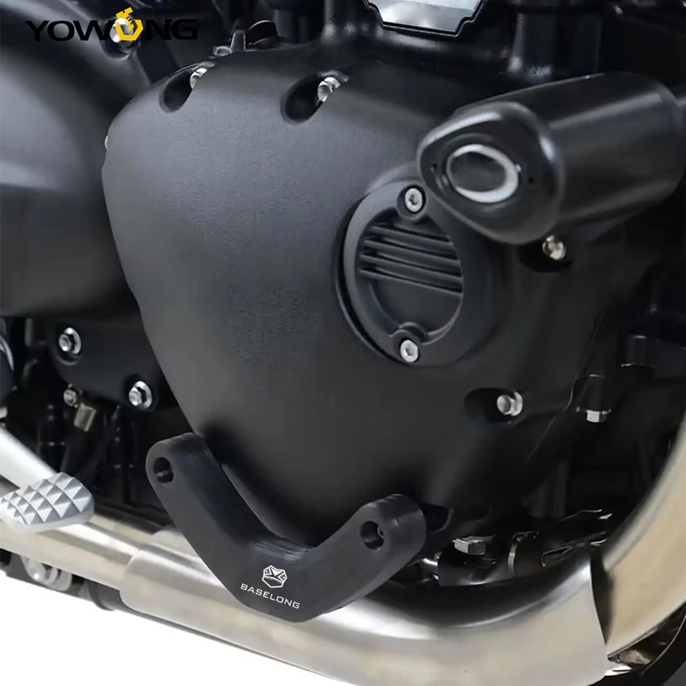 

Motorcycle Left Right Engine Case Slider Protection blocks For Street Twin Thruxton 1200R 1200RS Speed Twin 1200 Speed Twin 900