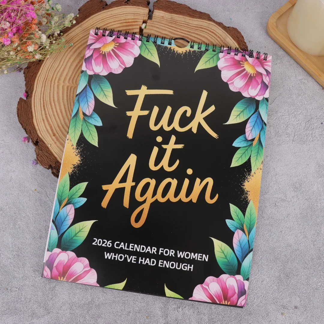 

2026 Fun Wall Calendar For Tired Women Monthly Planner For Home Office Decoration Christmas Gift For Women