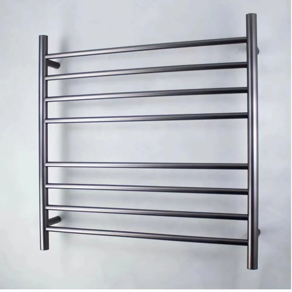 Stainless Steel Bathroom Towel Drying Rack Electric Heated Towel Rail Towel Warmer Heater With Timer