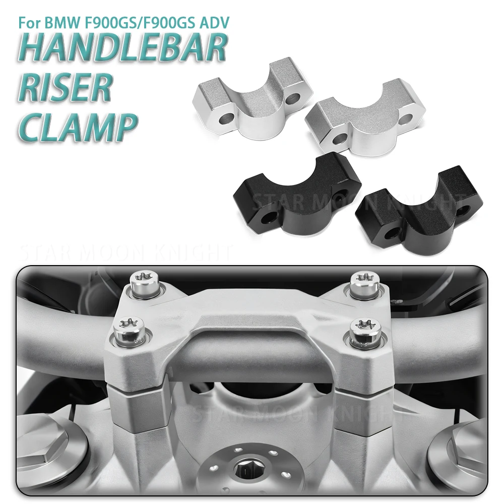

Handlebar Riser Clamp For BMW F900GS F 900 GS Adventure F 900GSADV 2023- Motorcycle Accessories Handle Bar Heightened Extension