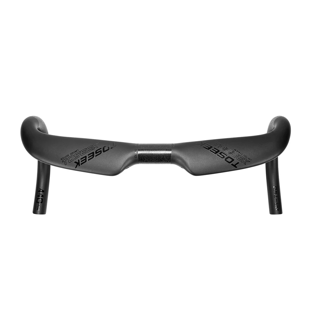 AliExpress TOSEEK ZXB-TWO Bike Carbon Road Handlebar 400/420/440mm UD Matt Internal Routing Road Bicycle Handle Bar Bicycle Parts