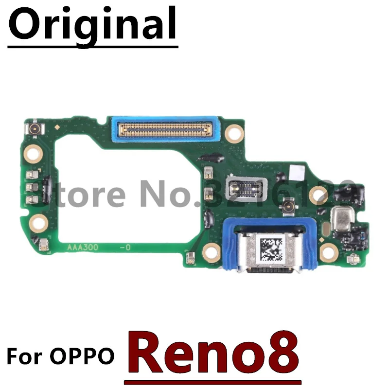 Original USB Charger Dock Board For OPPO Reno8 Pro+ Reno9 Pro+ Reno8 Lite Reno8 Z USB Charging Jack Port Connector Flex Cable