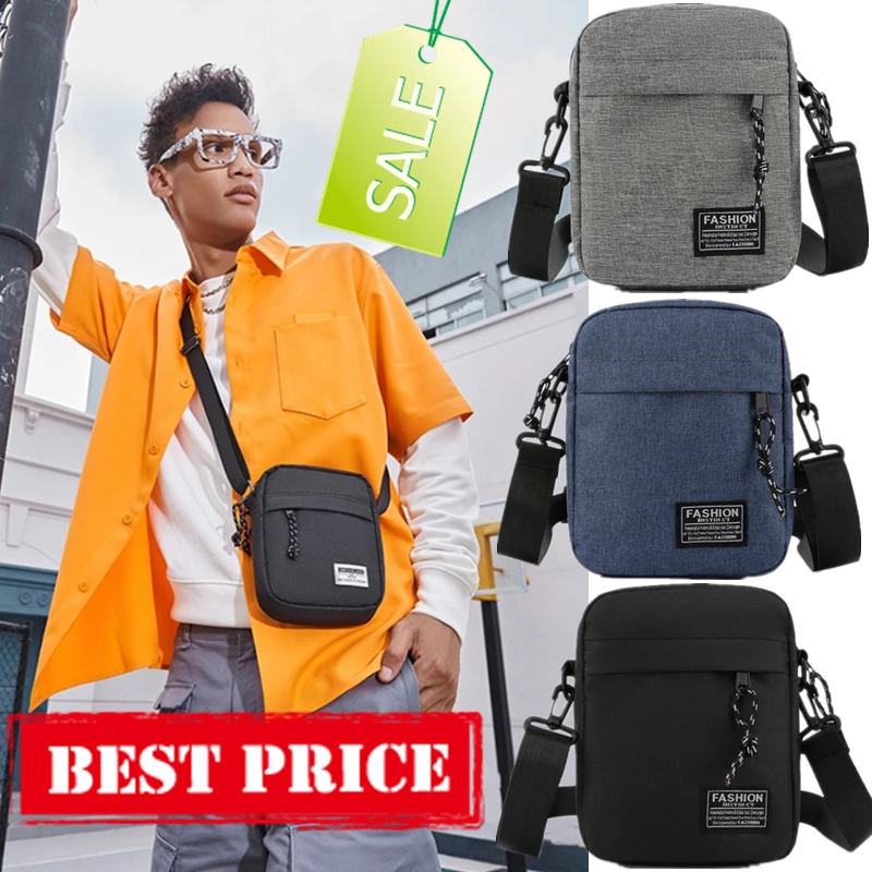 

New Shoulder Bags Oxford Casual Men's Satchel Small Square Bag Fashion Diagonal Crossover Hand Machine Women's Handbags Luggage
