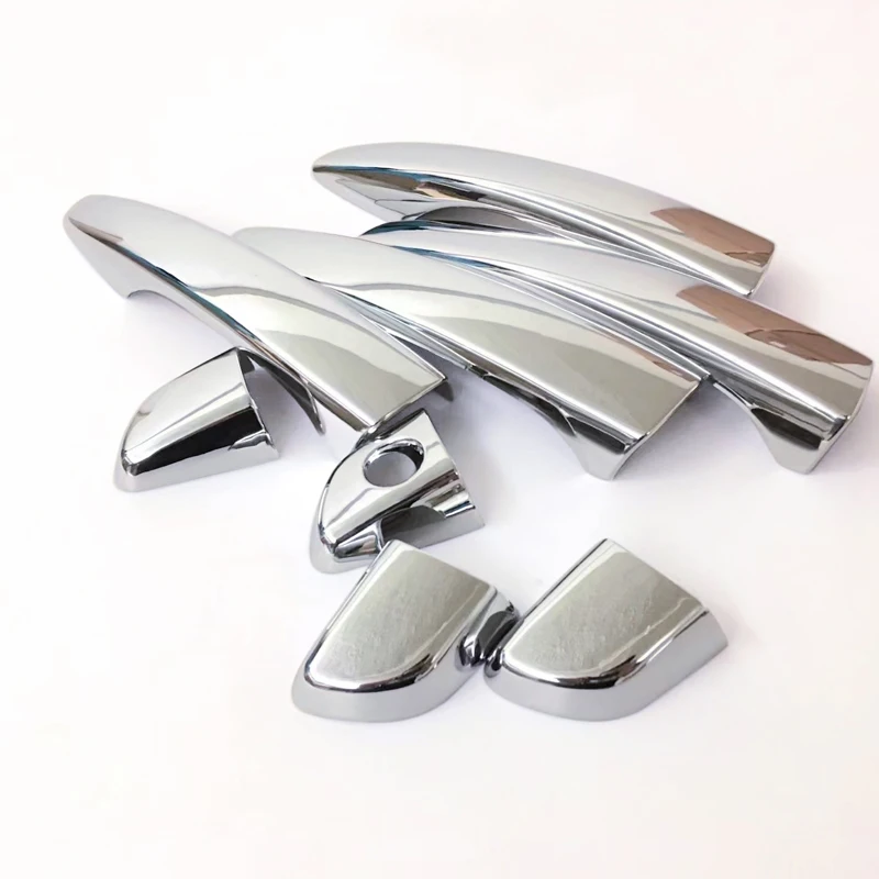 LHD!! For Peugeot 3008 5008 GT 2017-2023, 508 2019-2023 Chrome Exterior Side Door Handles Panel Cover Trim Car Styling