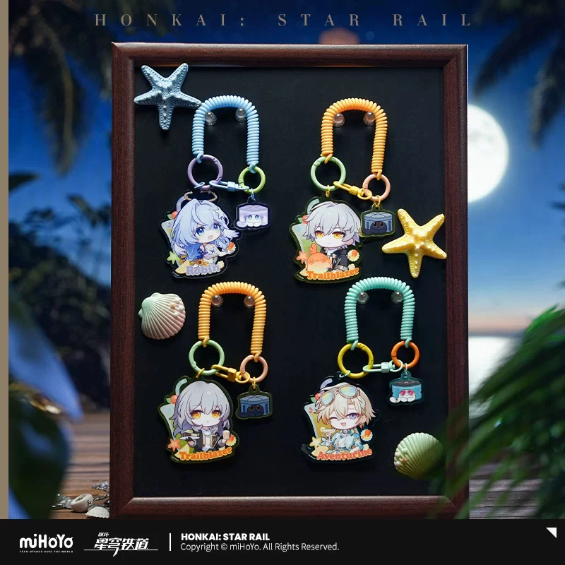 [Genuine] MiHoYo Official Merch 2026 Mid-Autumn Festival Gift Box Trailblazer Pendant Aventurine Badge Robin Card Anime Cosplay