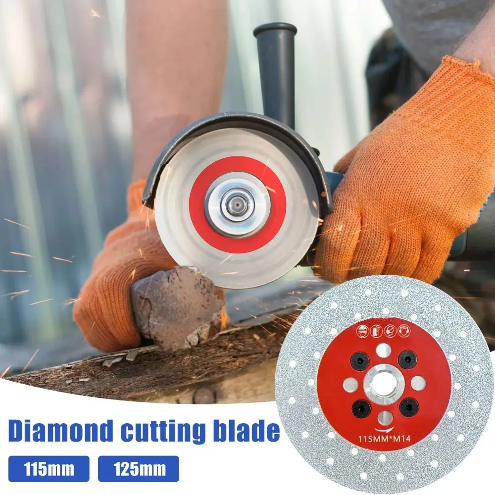 

New 115/125mm Diamond Grinding Wheel Multifunctional High Hardness Marble Cutting Metal Grinding Disc Stone Brick Concrete