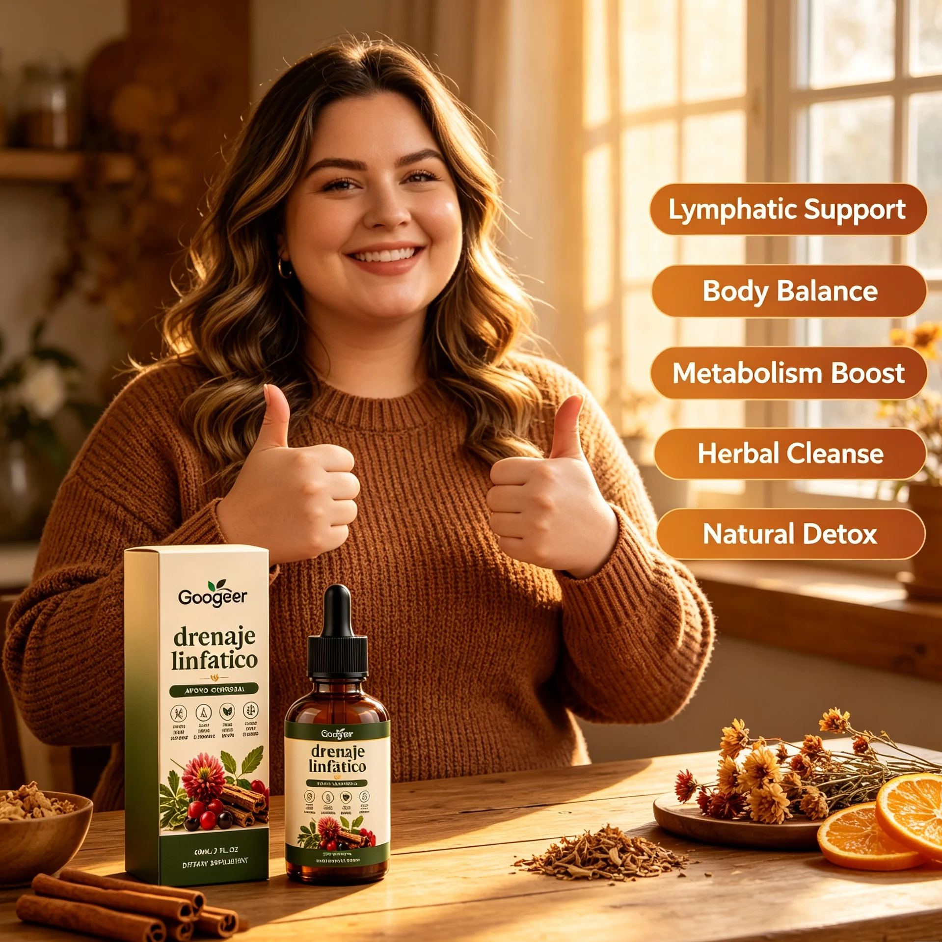 Herbal Wellness Tincture - Bitkisel Lenf Sağlığı Damlaları Doğal Bitki