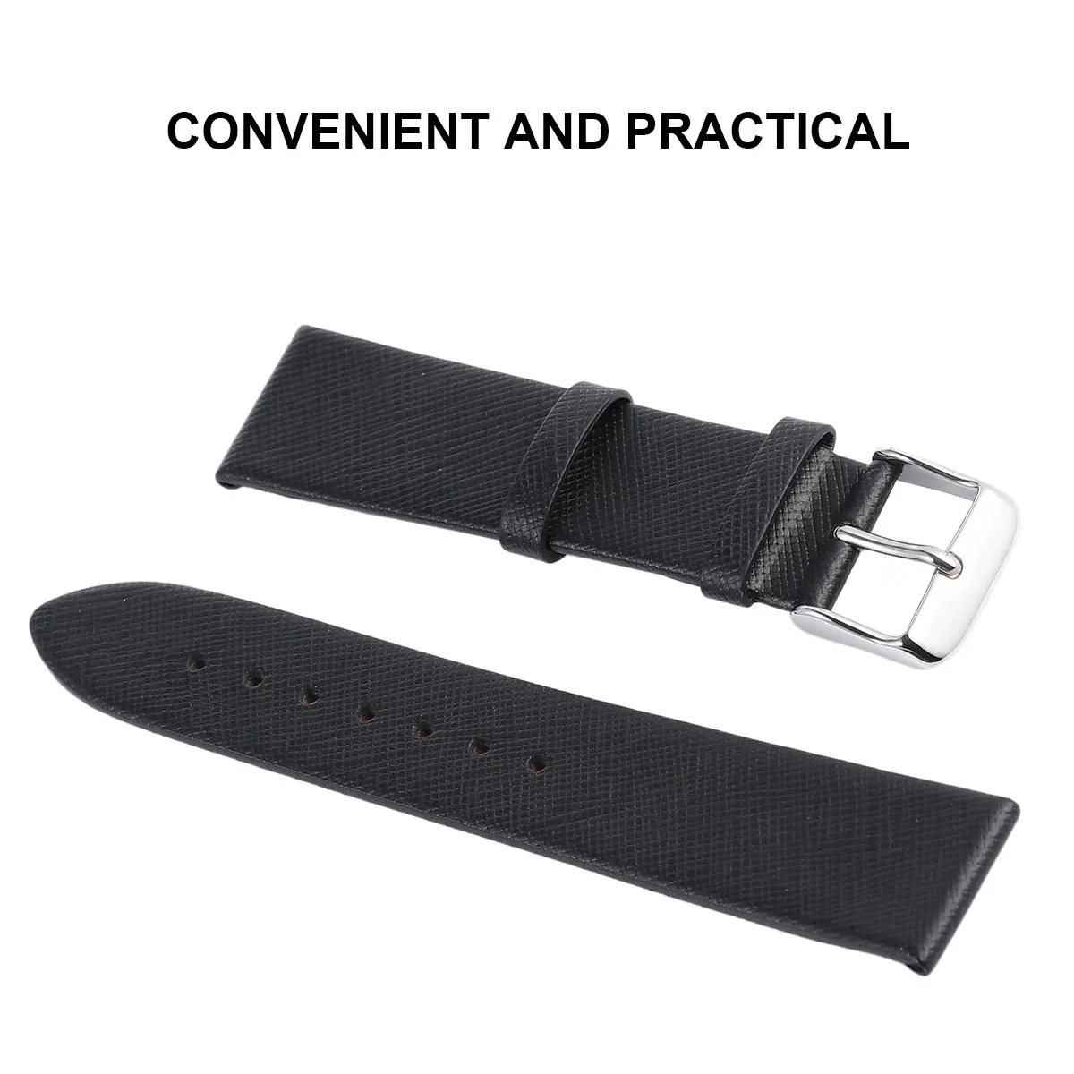 

Thin Watch Band 20mm Adjustable Durable Soft Comfortable Replacement Strap for Smart Watch Wristband