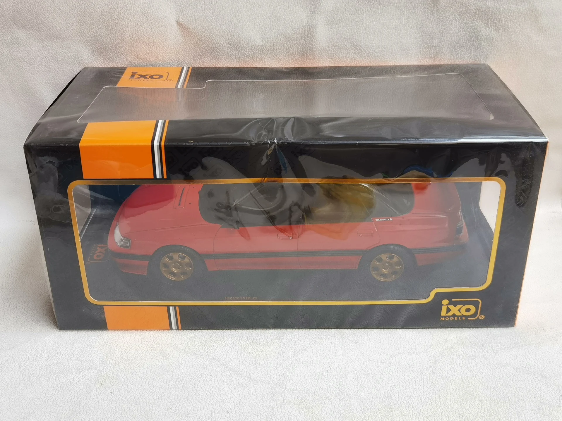 다이캐스트 IXO 1/18 스케일 스바루 레거시 RS 1991 스바루 합금 자동차 모델 소장 장난감 선물 기념품 디스플레이 장식품