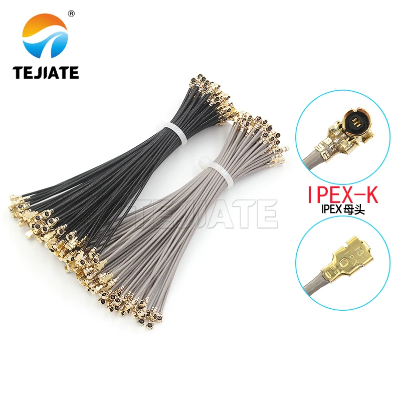 5PCS RF Antena UFL Seat/1.13 double ended cable female to female 0-3G 10CM-1M length RF coaxial connector