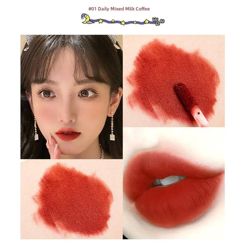 3 ชิ้น/เซ็ตลิปสติกแต่งหน้าสําหรับผู้หญิง Lip GLOSS ชุดเครื่องสําอางราคาถูก Lip Stick Matte ลิปสติกความงามยาวนานสําหรับผู้หญิง