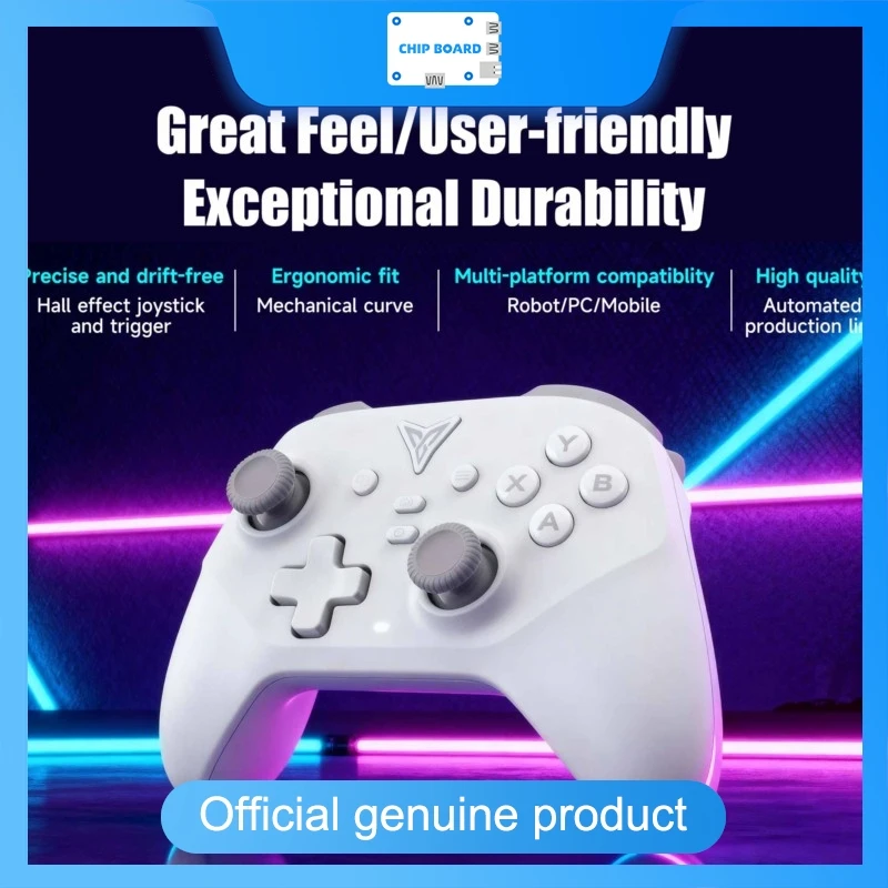 

Yahboom Triple-Mode Wireless Gaming Controller with Joystick & Mecha Buttons for Switch/PC/Android/iOS/Robot Kits