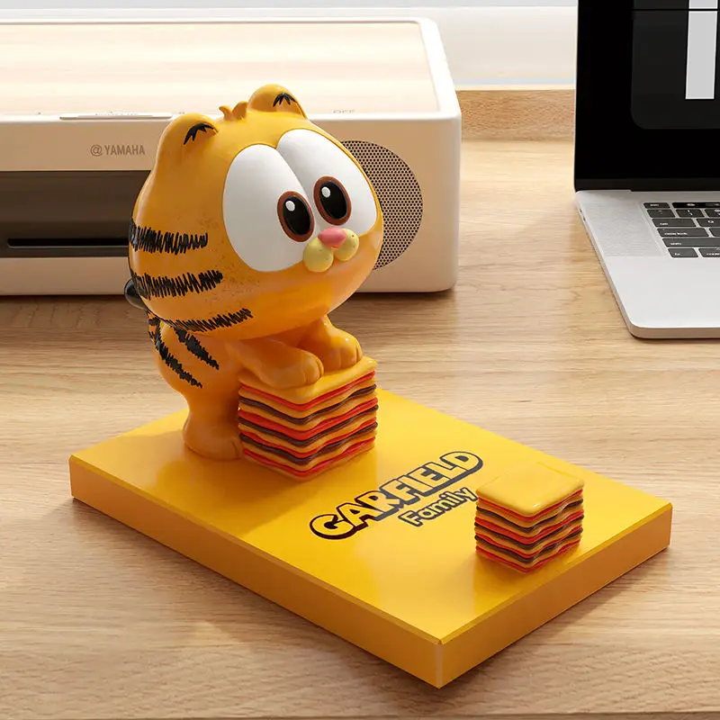 The Garfield Movie Cute Garfield Cat Figure Resin Desktop phone stand decoration Desktop Decoration Lovely Exclusive Gifts