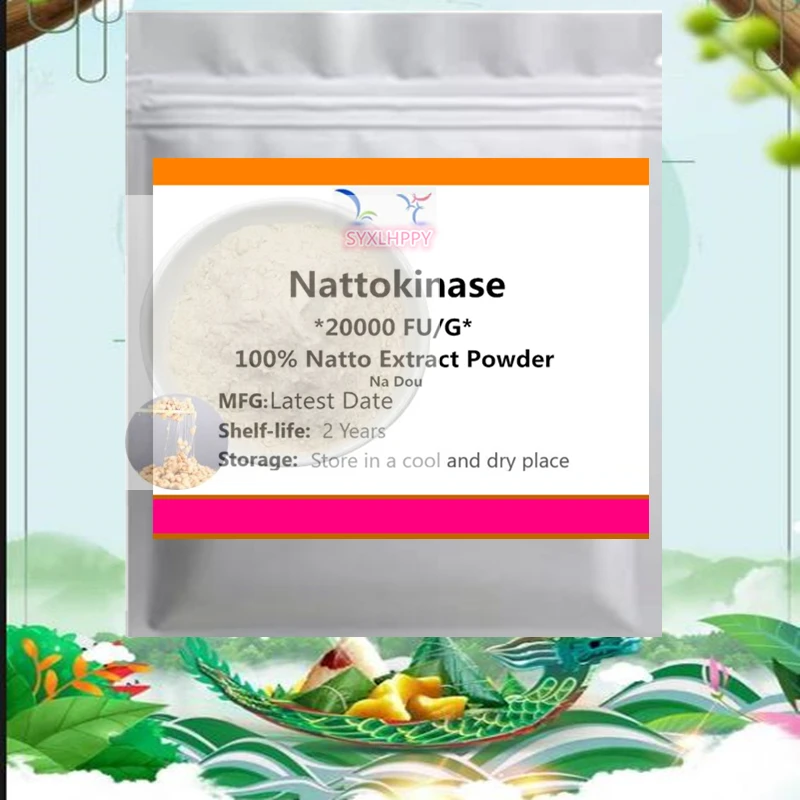 

[Остання дата] Горячий продавать 50 г-1000 г 20000 FU NK Nattokinase Порошковая упаковка Сумка из алюминиевой фольги для глобальных дистрибьюторов