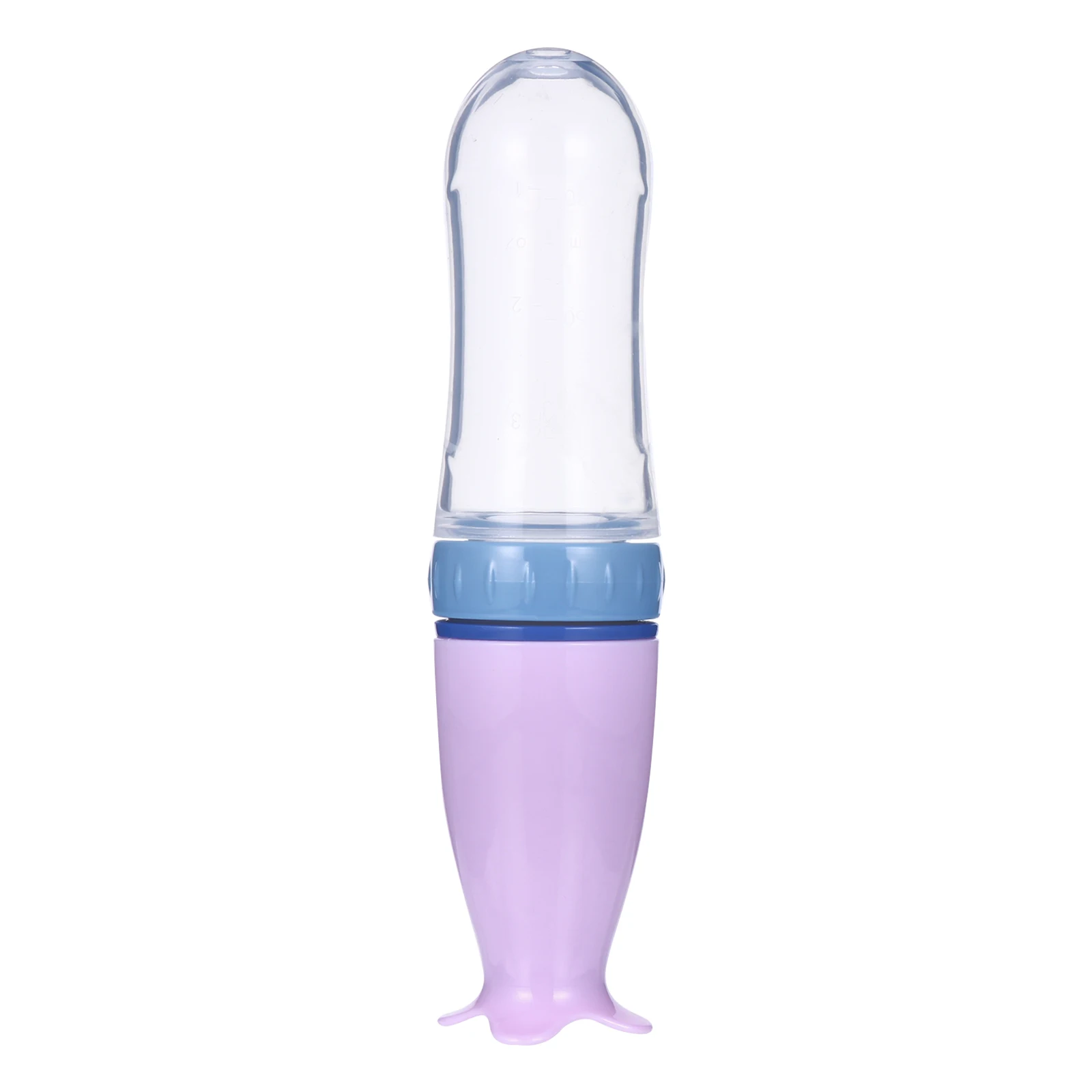 

Silicone Baby Feeding Bottles Pink Color Durable Design Suitable for Milk Pureed Food Formula Infant Feeder Newborn Nursing