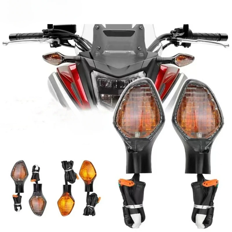 Bombilla de señal de giro modificada para motocicleta adecuada para Honda NC700 NC750 lámpara de señal de giro, pantalla de carcasa de lámpara de motocicleta