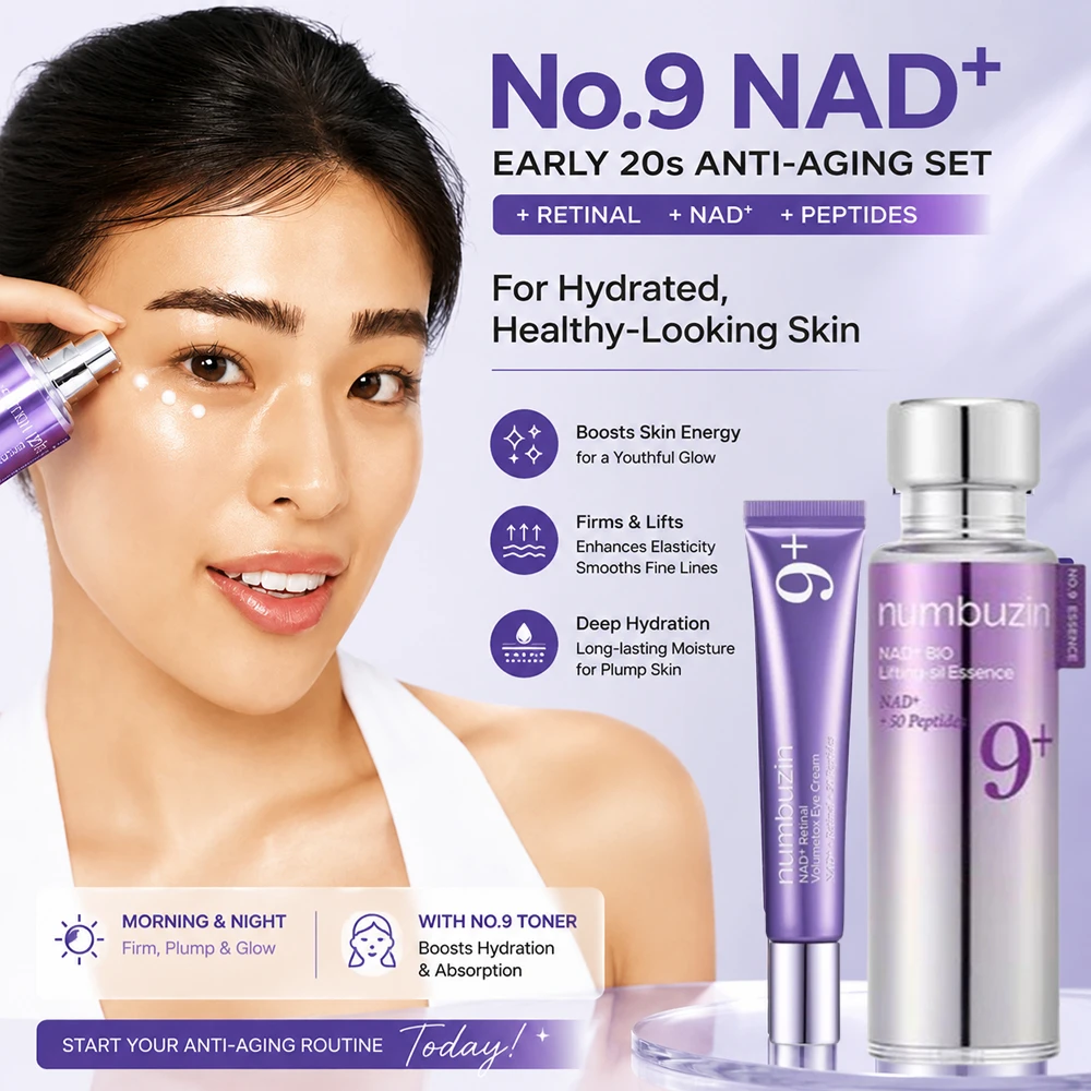 Skincare D'Alba - Numbuzin No.9 NAD+ Erken Yaşlanma Karşıtı