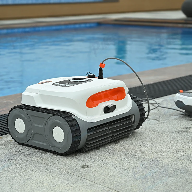 

Wholesale Smart Automatic Battery-powered Wall-climbing Leaf Cleaning Swimming Pool Cleaning Robot