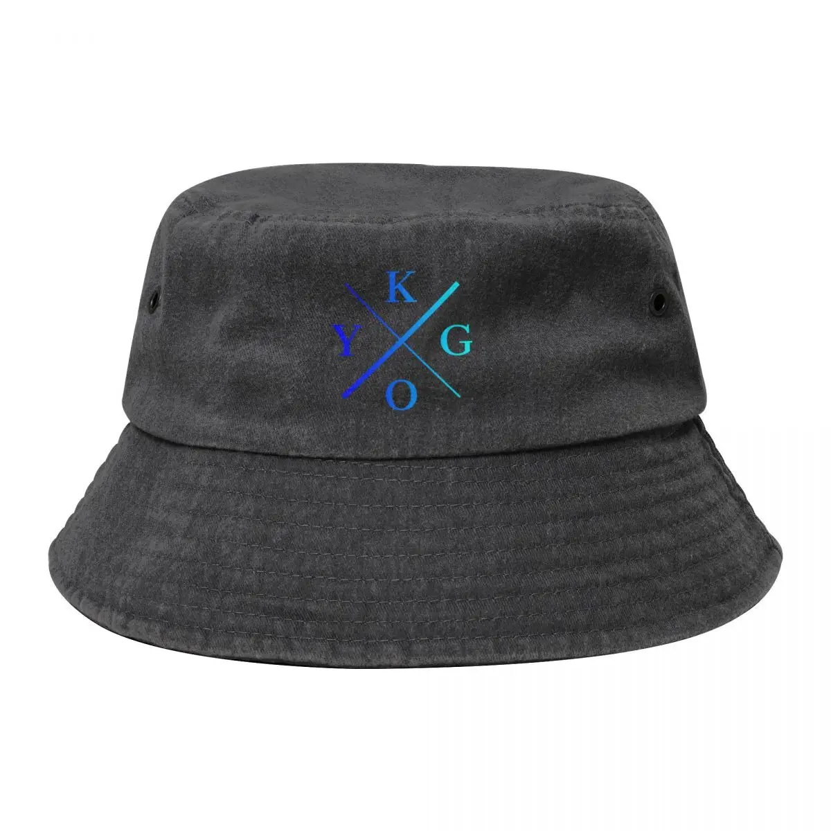 

Kygo saturated sky Bucket Hat Rave Sun Hat For Children Streetwear For Men Women's