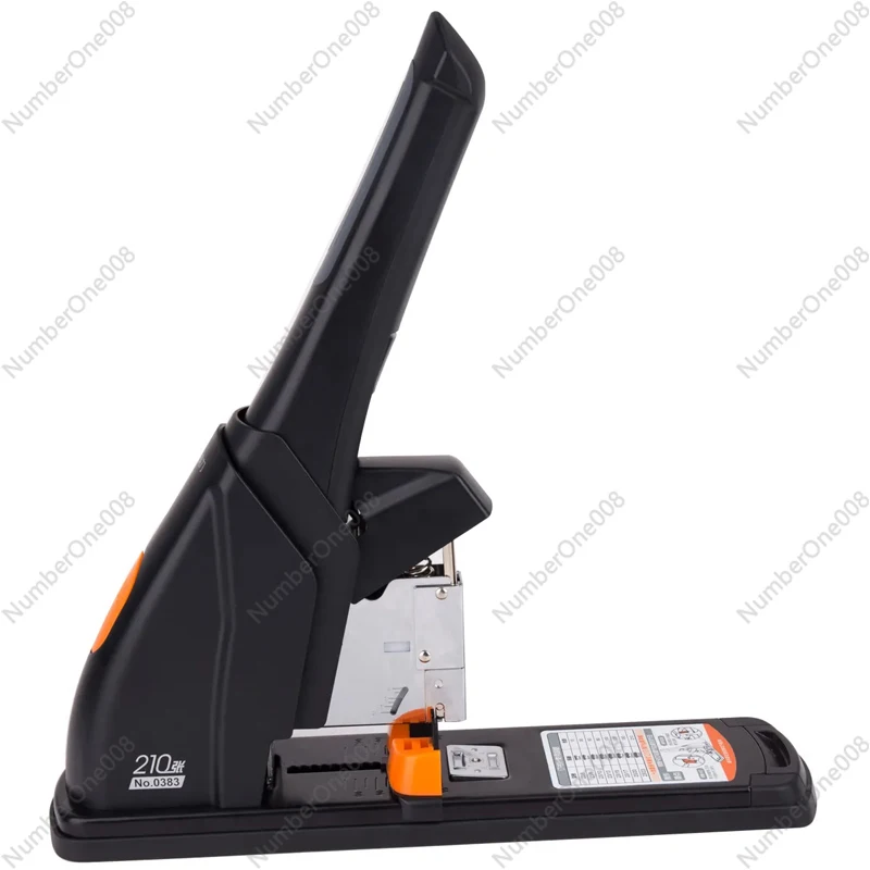 

Manual Effortless Stapler Big Size Thick 210 Sheets Binding Finance Office Stationery Heavy Duty Stapling Machine 0383