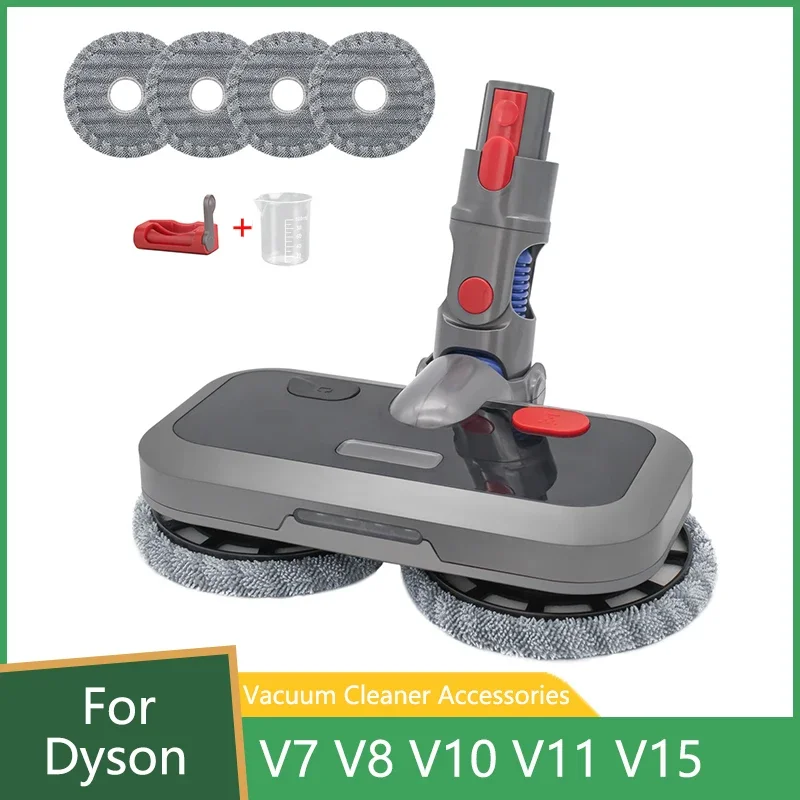 For Dyson V7 V8 V10 V11 V15 Wireless Vacuum Cleaner Wet and Dry Mop Cleaning Head Floor Brush Mop Cloth Replacement Parts