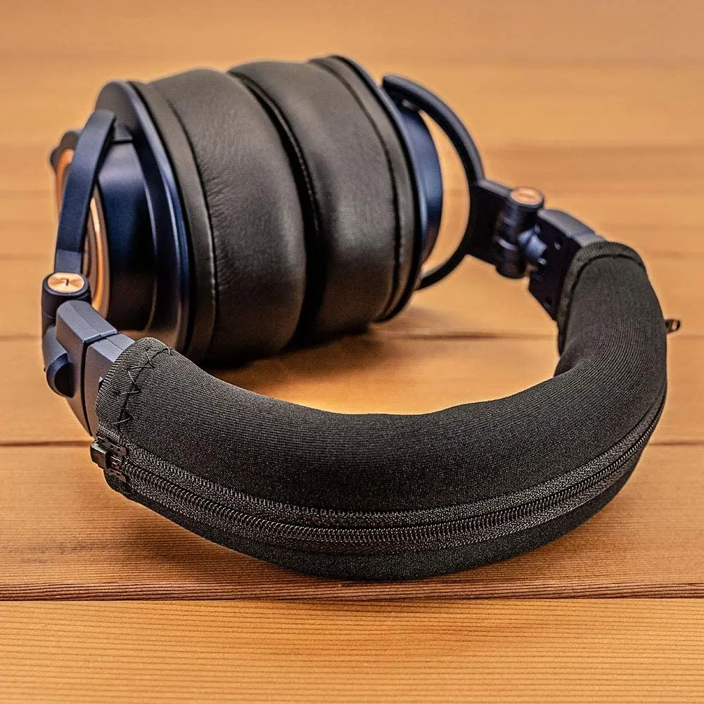 Replacement Headband Cover For ATH M50X M50 M40X M40 M30X M20X Headphones (Black)