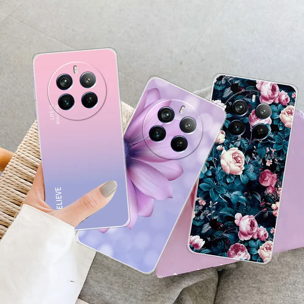 For Realme 12 Pro Case Protect Cover for Realme 12 Plus 5G Coque Clear Soft Silicone Phone Case Realme 12 Pro Plus 5G Fundas