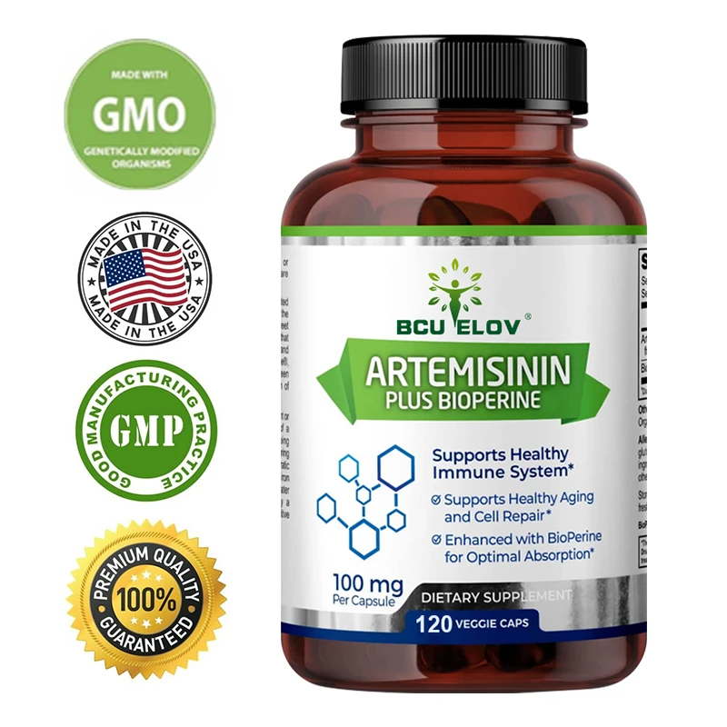 Artemisinin Capsules - Improve The Body\'s Immune System, Help Healthy Cell Repair, Natural Vegetarian, Non-GMO, Gluten-free