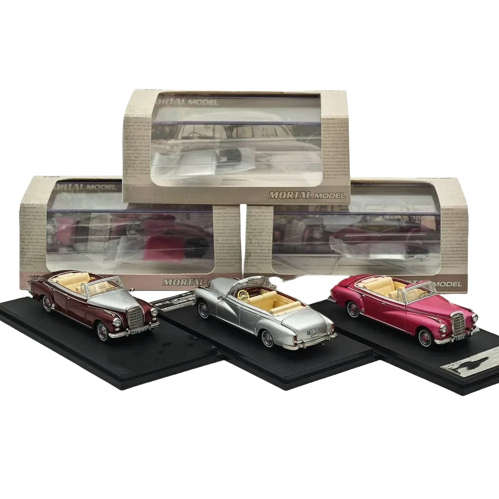 

Mortal 1/64 Scale TYP 300D CABRIOLET W189 Convertible Retro Alloy Car Model Collection Diecast Toys Miniature Hobby Gifts