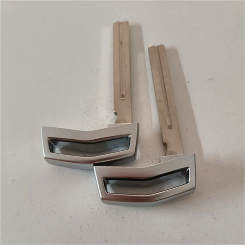 

5 шт. сменный чехол Smart Prox для аварийного ключа автомобиля с дистанционным управлением и лезвием для Hyundai Genesis G70 G80 G90 2017 2018 HY22