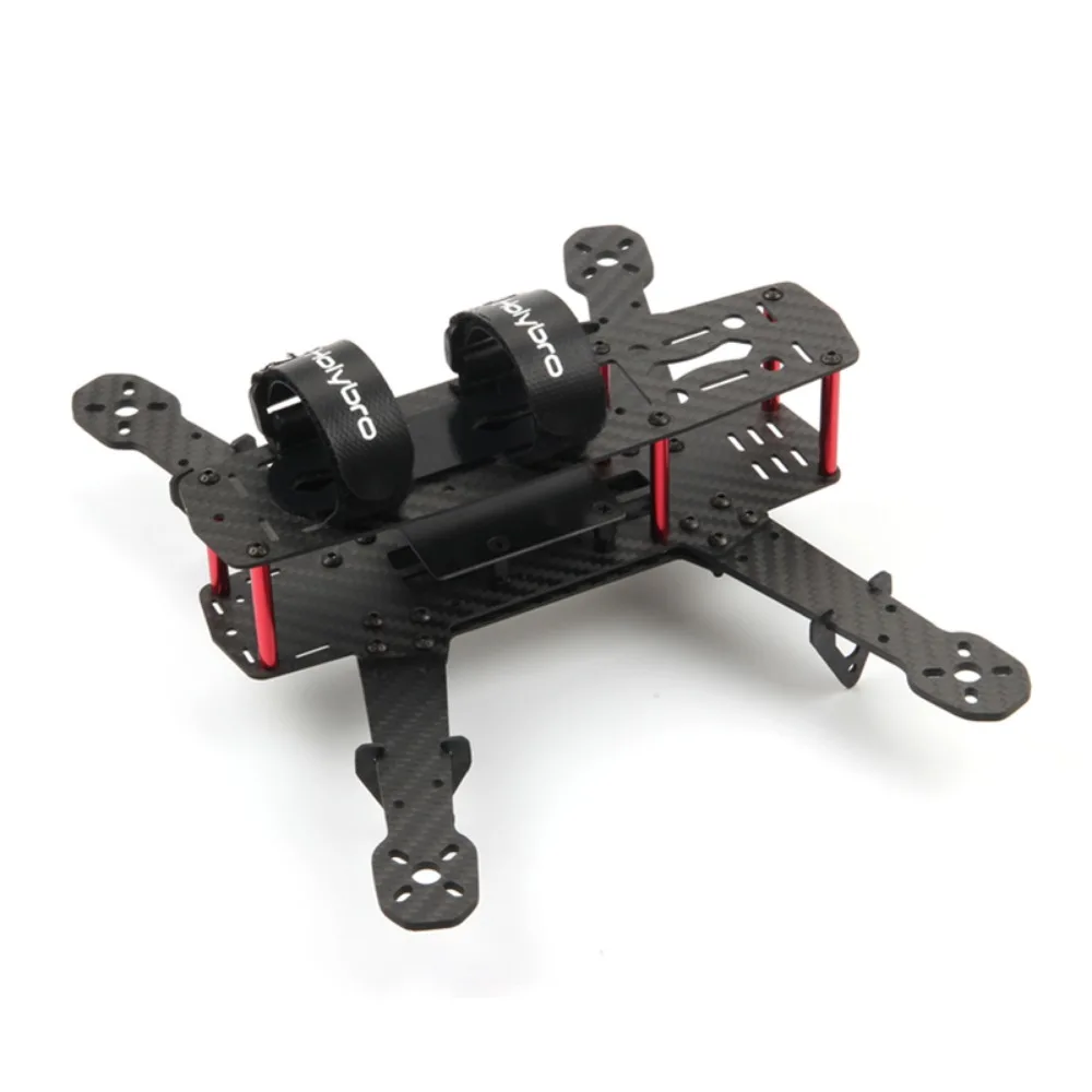 Holybro QAV250 Frame Kit carbon fiber The kit is easy to assemble. No soldering needed.