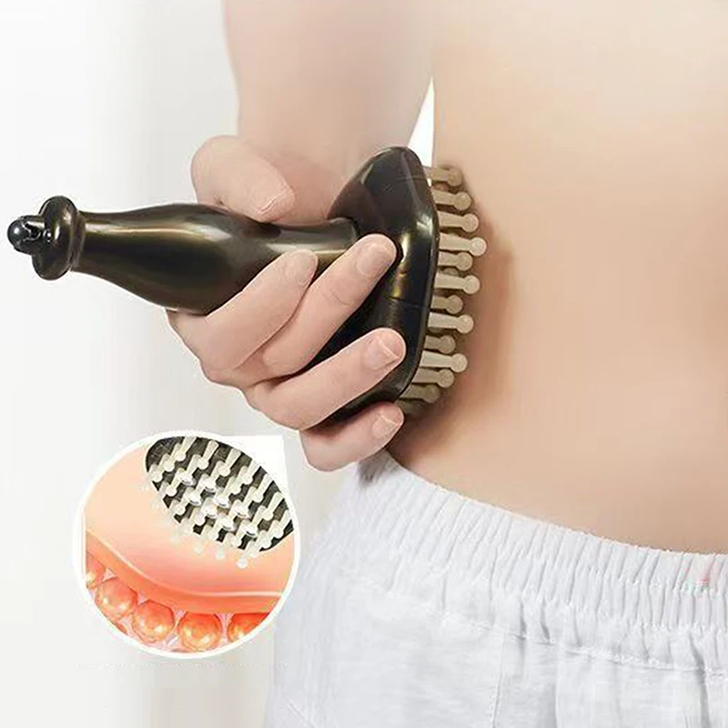 

Magnetic Massage Body Brush Guasha Scraping Brush Versatile Relaxation Body Massage Tool For Arms Back Full Body Waist Thigh