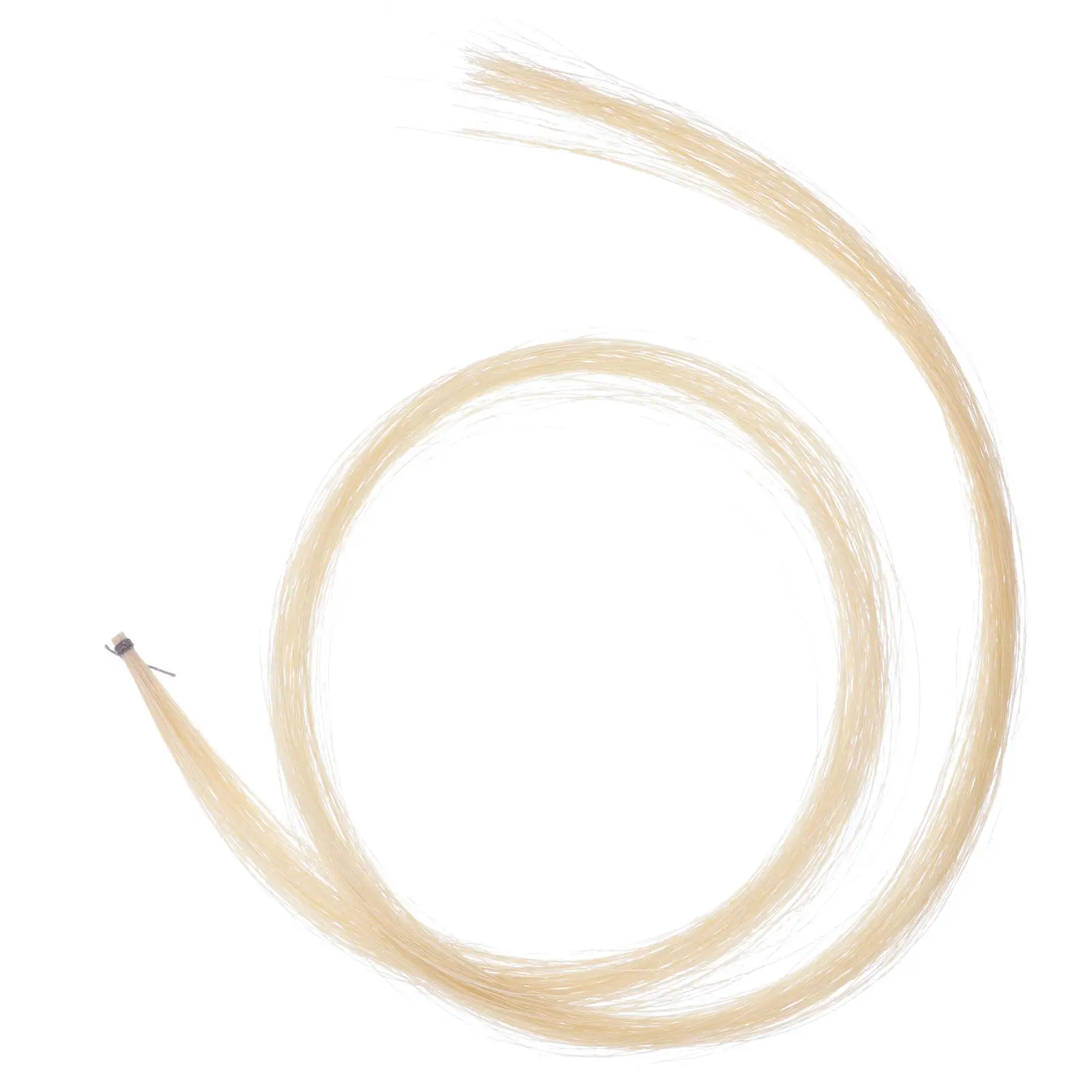 Horse Hair for Violin Erhu Musical Instrument Cello Bow Hairs Accessory Beginner's Horsehair
