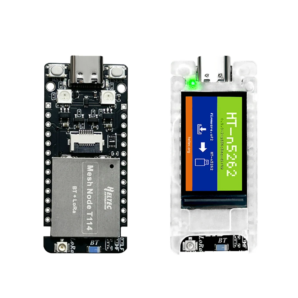 Placa de desarrollo Lorawan NRF de baja potencia, 433-510Mhz/863-928Mhz, nodo T114, soporte Meshtastic