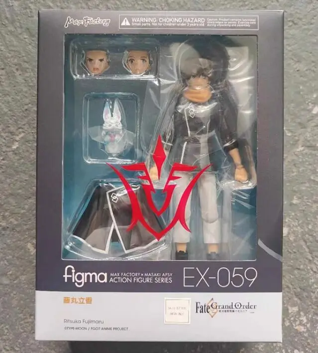 

En Stock Original Figma Ex-059 EX059 Fgo Fujimaru Ritsuka figuras de acción Pvc modelo juguetes Figura ex 059