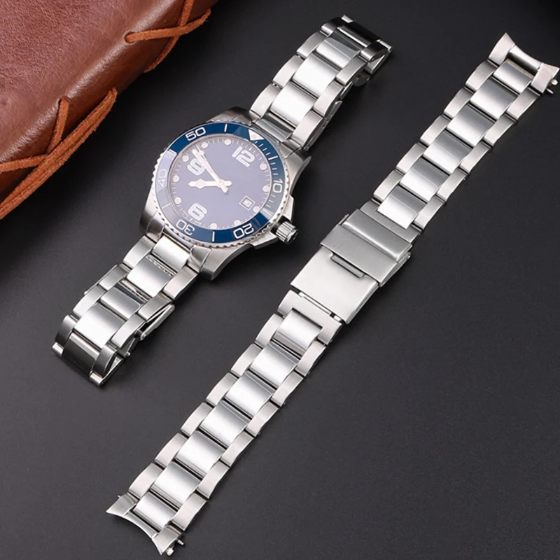 

Ремешок для часов Longines Conquest, серия Old Business, водонепроницаемый, для дайвинга, L3.781, мужской, L3.782, из высококачественной стали, аксессуар для часов, ремешок 21 мм.