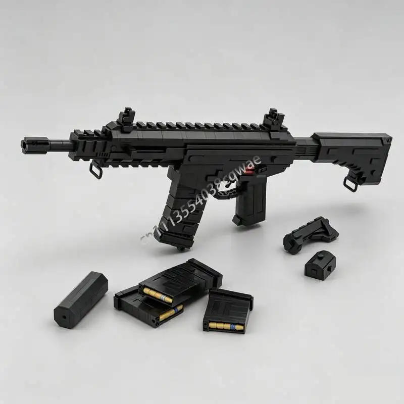 1515PCS Multi Component Composite Mechanical Simulation Ornament MOC Model Custom Creative Tech Assembly Toy Blocks Holiday Gift