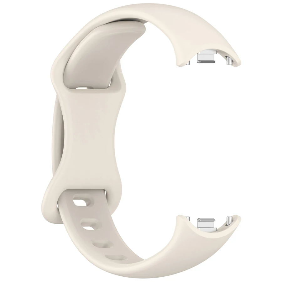 Siliconen band voor Xiaomi Mi Band 10 9 8 Band Sportarmband Pulseira Correas Xiaomi Smart Band 10 9 8 Band Metalen connector