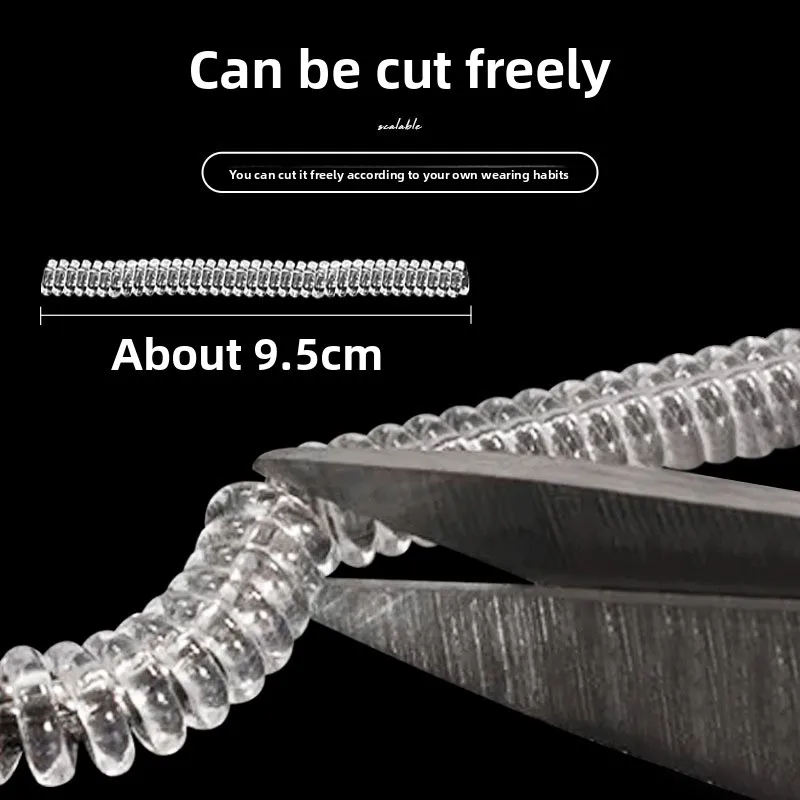 خطافات أذن من السيليكون مضادة للانزلاق للرياضة، مقابض إطار تثبيت النظارات غير قابلة للانزلاق لمنع السقوط #5