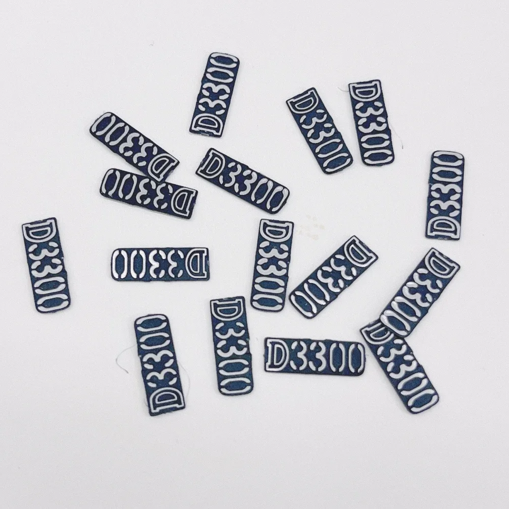 1 Uds nuevo para Nikon D3300 etiqueta placa de identificación cuerpo logotipo SLR reparación de cámara accesorios de repuesto