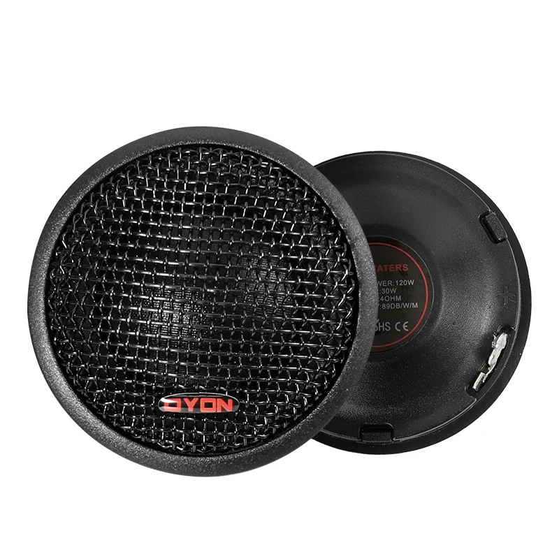 New DYDNAUDIO Car Tweeter Speakers Film 25mm Voice Coil Max Power 120W Output Power High Resolution Sound Quality Car Audio