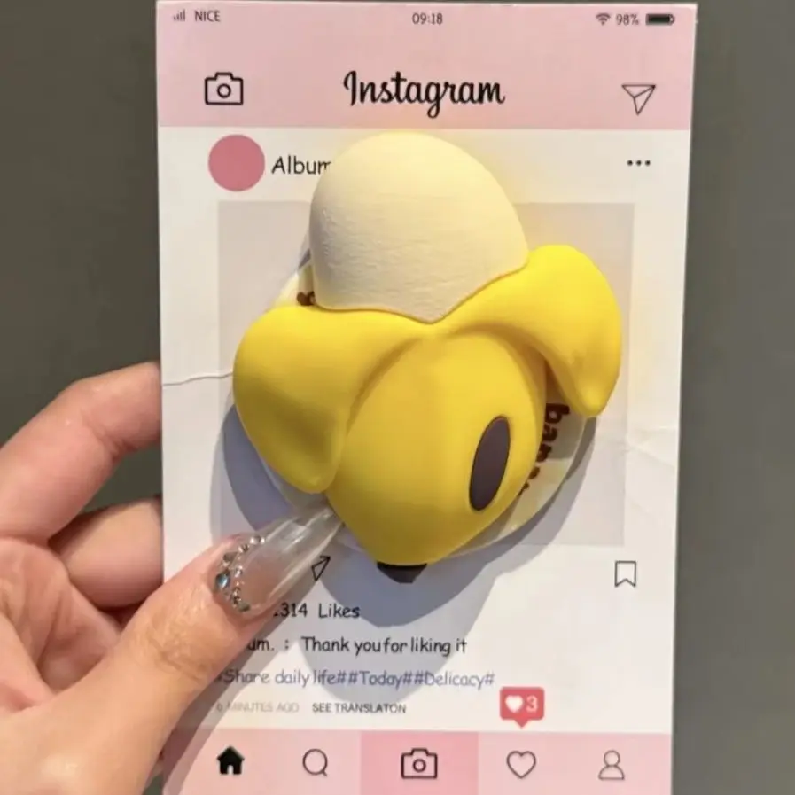 

Интересные 3D бананы, магнитный держатель для телефона Griptok Grip Tok, подставка для телефона, поддержка iPhone, аксессуары Magsafe Smart Tok