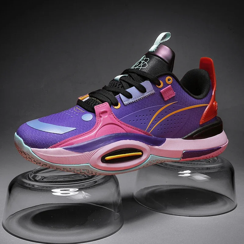 

Summer Lightweight High-Quality Cushioning Basketball Shoes Couple Style Youth Running Shoes36-45 Breathable Comfortable
