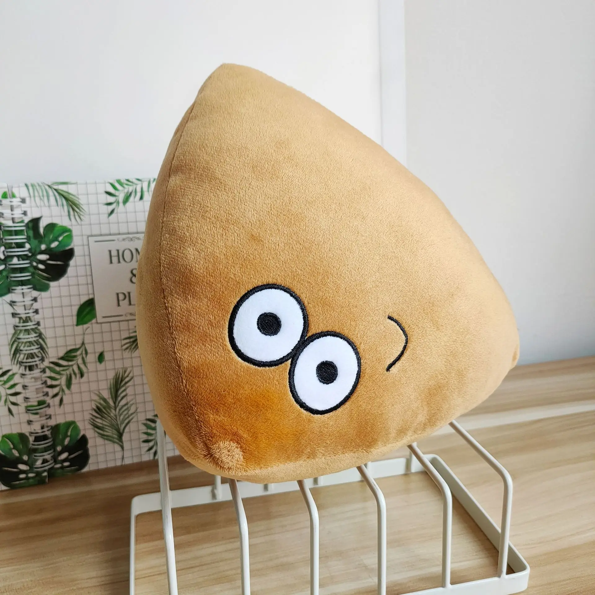 Cute Pet Alien Pou peluche pantofole in cotone Kawaii maschera per gli occhi fascia per bambini giocattoli inverno caldo pantofola bambini regali di