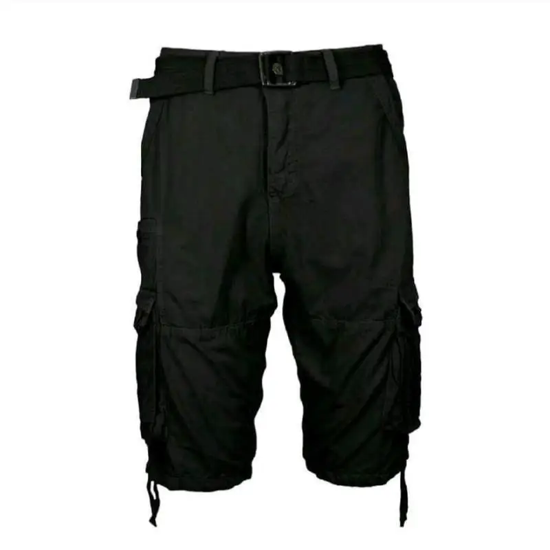 طقم سراويل أورث للرجال مع حزام مكون من قطعتين سروال كوري طويل Ciwalk مرن متوسط للربيع والصيف والخريف والشتاء