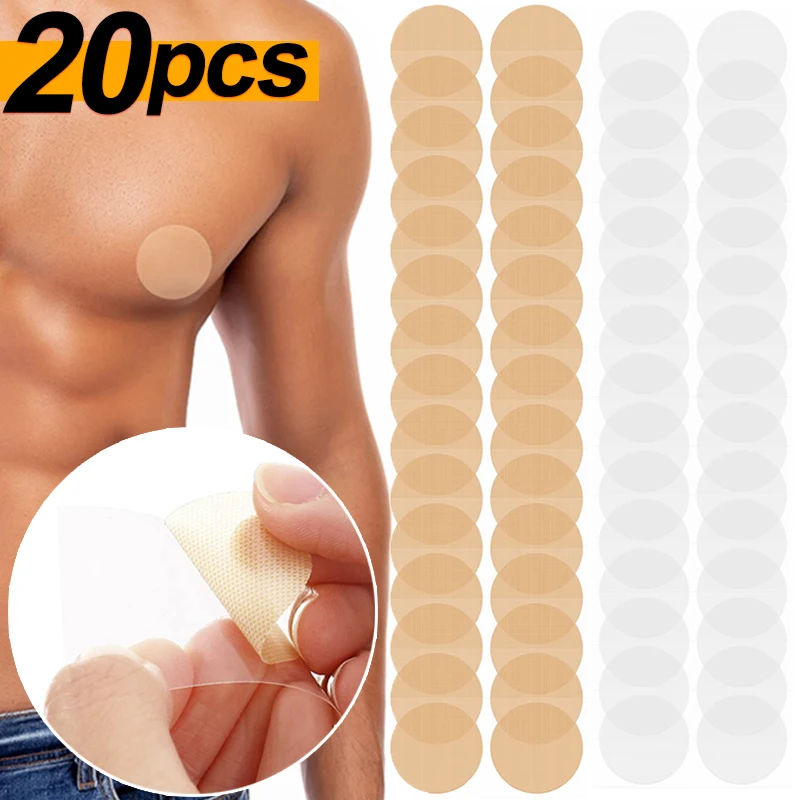 Invisible Men Nipple Cover Adhesive Stickers Bra Pad Breast Women  Breast Lift Bra Running Protect The Nipples Chest Stickers